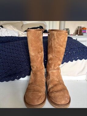 Tall chestnut Uggs